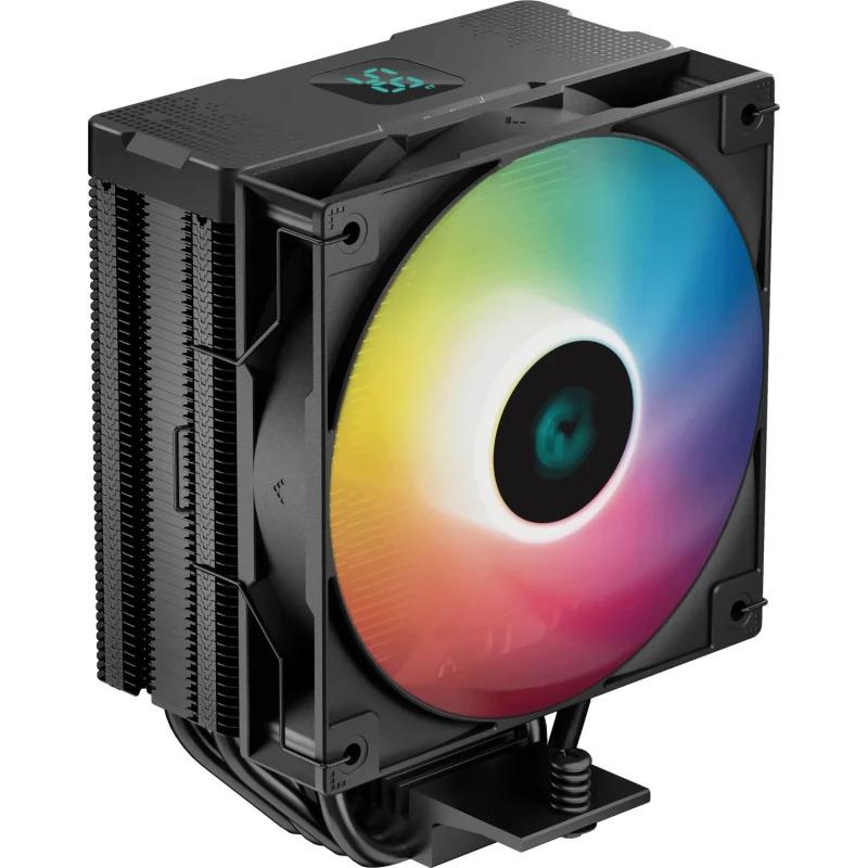 overlay_7103211260e430b7f5c8a865690aa9c9 Cooler Procesor DEEPCOOL AG400 DIGITAL ARGB NEGRU - imagine 1