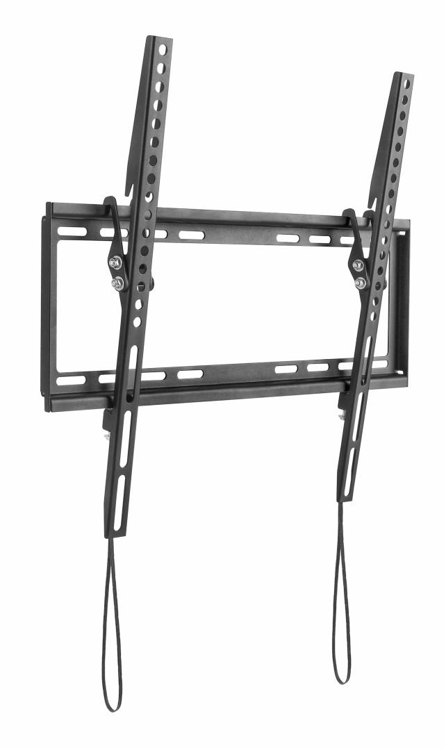 overlay_71061bf9cda93b596f3cec323cfe8634 Suport de perete Akai cu inclinatie 0/-8°, diagonala display 32"-55", VESA min. 200x200, VESA max. 400x400, suporta pana la 35kg, distanta fata de perete 20,5mm, negru - imagine 1