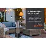 HEINNER Incalzitor electric vertical cu baza 1500W/ 2000W - imagine 5