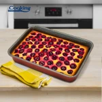 TAVA CUPTOR ACOPERIRE CERAMICA, 35X26X7 CM, ANCA, COOKING BY HEINNER - imagine 3
