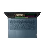 Laptop Lenovo Yoga Pro 7 14IMH9, 14.5" 3K (3072x1920) IPS 400nits Glossy / Anti-fingerprint, 100% P3, 100% sRGB, 120Hz, Eyesafe, Dolby Vision, Glass, Touch, TCON, Intel Core Ultra 9 185H, 16C (6P + 8E + 2LPE) / 22T, Max Turbo up to 5.1GHz, 24MB, video Integrated Intel Arc Graphics, RAM 32GB Soldered - imagine 6