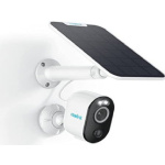 Camera de supraveghere Reolink Argus 3 Pro cu panou solar; B330 Senzor: 1/2.7" CMOS Rezolutie video: 5 Megapixeli (2880 x 1616 pixeli) Cadre/secunda: 15 FPS Lentila fixa: 4mm Unghi de vizualizare: orizontal: 105°/ vertical: 55°/ diagonal: 125° Distanta iluminator IR: 10 m Numar LED-uri IR: 6