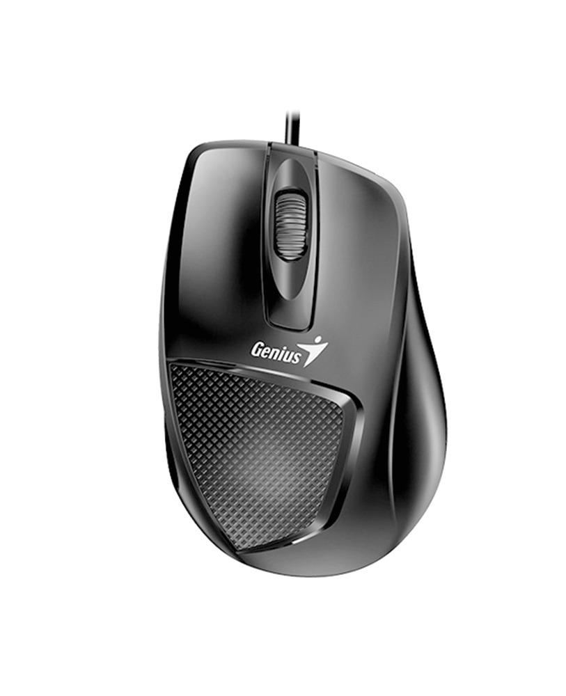 overlay_7823abbe9fd680cf736ecea3add5ab02 Mouse Genius DX-150X 1000 DPI, negru - imagine 1