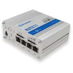 Router industrial IP Teltonika RUTX11, Dual SIM, WiFi, antene 2x SMA pentru LTE, 2x RP-SMA pentru WiFi, 1x RP-SMA pentru Bluetooth, 1x SMA pentru GNSS, GPS, 4x porturi RJ45, 10/100/1000 Mbps, modul mobil 4G (LTE) - Cat 6 pana la 300 Mbps, 3G pana la 42 Mbps, modul wireless 802.11b/g/n/ac Wave 2