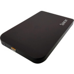 RACK extern SPACER, pt HDD/SSD, 2.5 inch, SATA, interfata PC USB 3.0, Husa piele sintetitca, aluminiu, negru