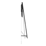 Suport perete Neomounts heavy duty, pentru display-uri interactive si ecrane grele de pana la  50-98, sistem de prindere VESA 500x800, greutate maxima suportata 100kg, fix, montare tip portrait, distanta fata de perete 4.2cm, cu sistem ce permite prinderea/desprinderea usoara a display-ului - imagine 4