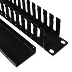 PANOU gestionare cabluri SPACER - SPCM-1U-BK-02 - imagine 3