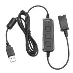 Casti cu fir call center Tellur Voice 520N, binaural, USB, negru - imagine 3