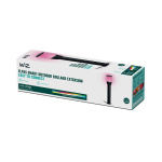 Stalp LED RGB extensie pentru iluminat exterior WiZ Connected Elpas Bollard, 3.6W, 400 lm, lumina alba si color (2700-5000K), IP65, 52x11cm, Negru - imagine 3