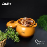 OALA CERAMICA CU CAPAC,  17x18 CM, 4.5 L, NICOLAI TAND, ORIGINI, COOKING BY HEINNER - imagine 10