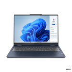 Laptop Lenovo IdeaPad 5 2-in-1 16AHP9, 16" WUXGA (1920x1200) IPS 300nits Glossy, 45% NTSC, 60Hz, TÜV Low Blue Light, Glass, Touch, AMD Ryzen™ 5 8645HS (6C / 12T, 4.3 / 5.0GHz, 6MB L2 / 16MB L3), video Integrated AMD Radeon™ 760M Graphics, RAM 16GB Soldered LPDDR5x-6400, Memory soldered to