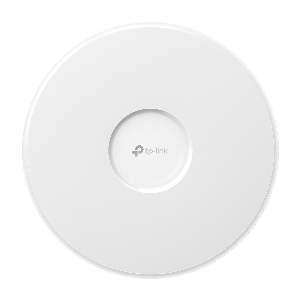 overlay_7b679d23832f8d85ed025ef576c88471 "Omada BE9300 Ceiling Mount Tri-Band Wi-Fi 7 Access Point PORT: 1×2.5G RJ45 Port SPEED:574Mbps at 2.4 GHz + 2880 Mbps at 5 GHz+ 5760 Mbps at 6 GHz FEATURE: 802.3at POE+ and 12V DC (Power Adapter is not included), 4×Internal Antennas, MU-MIMO, 320MHz Supported, Seamless Roaming, Band Steering - imagine 1