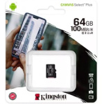 Card de Memorie MicroSD Kingston, 64GB, Select Plus, Clasa 10 UHS-I Performance, R: 100 MB/s - imagine 4