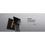 SUNMI DESKTOP POS SYSTEM L1572 T2s LITE EN (15.6" + 10.1", 4GB + 64GB, WiFi, EU Adapter) - imagine 2