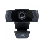 Camera Web PNI CW1850 Full HD 1080P 2MP, USB, clip-on, microfon stereo incorporat, Senzor:  CMOS 1/3", Unghi vizualizare: 90°, lENTILA: 3.6mm, Dimensiune / Greutate: 78 X 33 X 33 mm / 119 g, Focus manual. - imagine 2