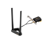 ASUS PCE-AXE59BT Wifi si Bluetooth 5.2 PCIe adapter, WI-FI 6, 2.4GHz / 5GHz / 6GHz, greutate: 78.4G, 2 x Antene externe, PCI-Express x 1. - imagine 2
