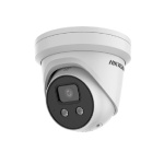 Camera supraveghere Hikvision IP Turret DS-2CD2386G2-ISU/SL(2.8mm)(C) BLACK AcuSense powered by DarkFighter 1/1.8" Progressive Scan CMOS, Color: 0.003 Lux @ (F1.6, AGC ON), B/W: 0 Lux with IR 30 m, WDR 120 dB, 8Mp resolution (3840 × 2160), SNR ≥ 52 dB, BLC, HLC, 3D DNR, 1 RJ45 10 M/100M