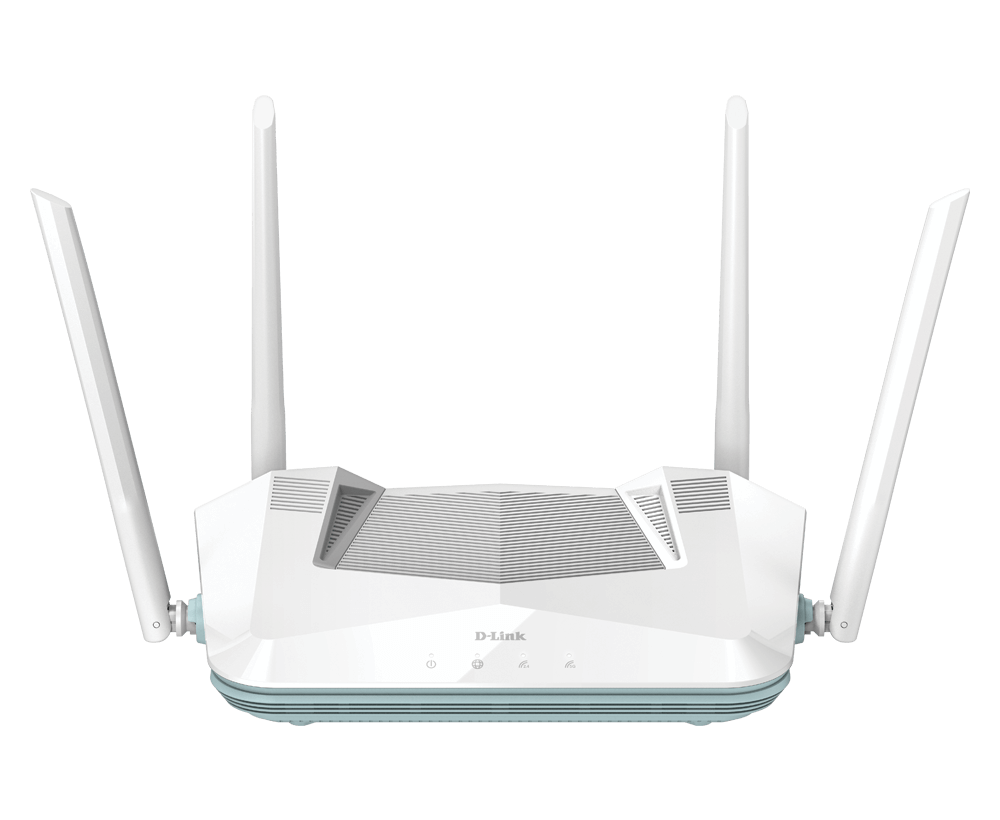 overlay_897963d390536b0fd6bab744f1781431 D-LINK AX3200 Smart Router Dual-Band R32, Interfata: 4 x 10/100/1000, 1 x WAN GB, Standarde wireless: IEEE 802.11ax/ac/n/g/b/k/v/a/h, IEEE 802.3u/ab, 4 x antene externe, viteza wireless: 2.4 GHz Up to 800 Mbps, 5 GHz Up to 2402 Mbps, Dimensiuni: 228.30 x 159.0 x 61.9 mm, Greutate: 446g, - imagine 1
