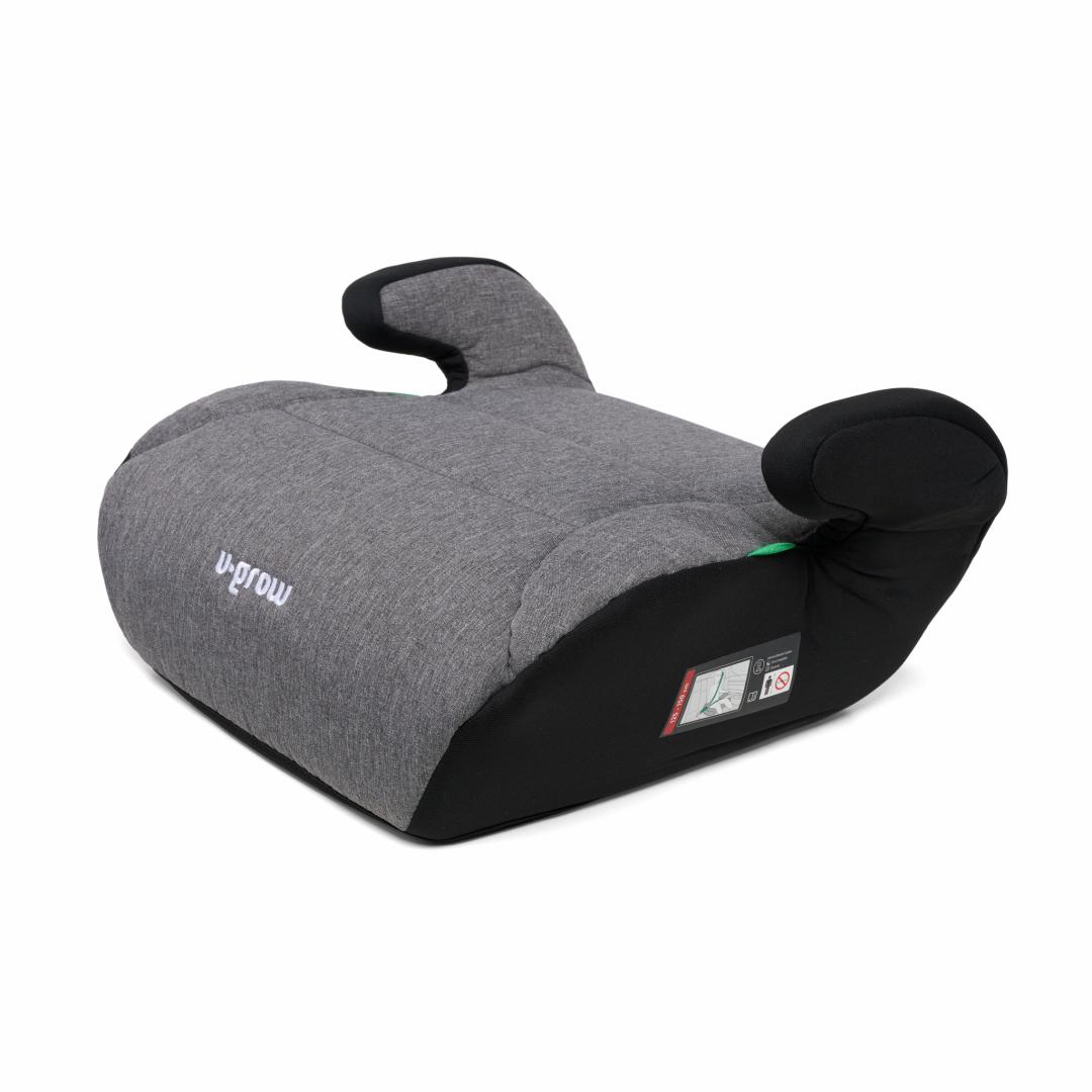 overlay_8a9cb6b43436f5c1725119ac2922fa7f Inaltator auto 125-150 cm, omologare R129, gri/negru, U-Grow - imagine 1