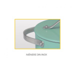 SET GATIT 5 PIESE ALUMINIU PRESAT, CRETA, COOKING BY HEINNER - imagine 6