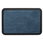 COVORAS INTRARE ANTIADERENT CU MARGINE CAUCIUCATA 40X60 CM, ALBASTRU, HEINNER HOME