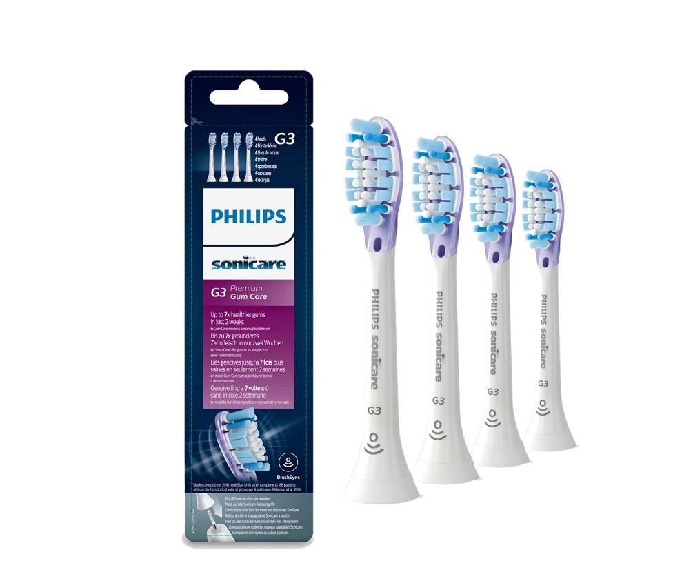 overlay_8d3cb6dfccbfbda8b3cc3374b765daa7 Rezerve periuta de dinti electrica PHILIPS Sonicare G3 Premium Gum Care HX9054/17, 4buc - imagine 1