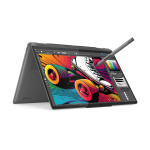 Laptop Lenovo Yoga 7 2-in-1 14IML9, 14" 2.8K (2880x1800) OLED 400nits Glossy / Anti-fingerprint, 100% DCI-P3, 120Hz, Dolby Vision®, DisplayHDR™ True Black 500, TÜV Low Blue Light, Glass, Touch, Intel® Core™ Ultra 7 155H, 16C (6P + 8E + 2LPE) / 22T, Max Turbo up to 4.8GHz, 24MB, video Integrated - imagine 2