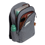 Rucsac laptop Trust Avana pentru laptop-uri cu diagonala de 16", material POM, RPET Polyester, RPET twill polyester, volum 20 L, gri - imagine 2