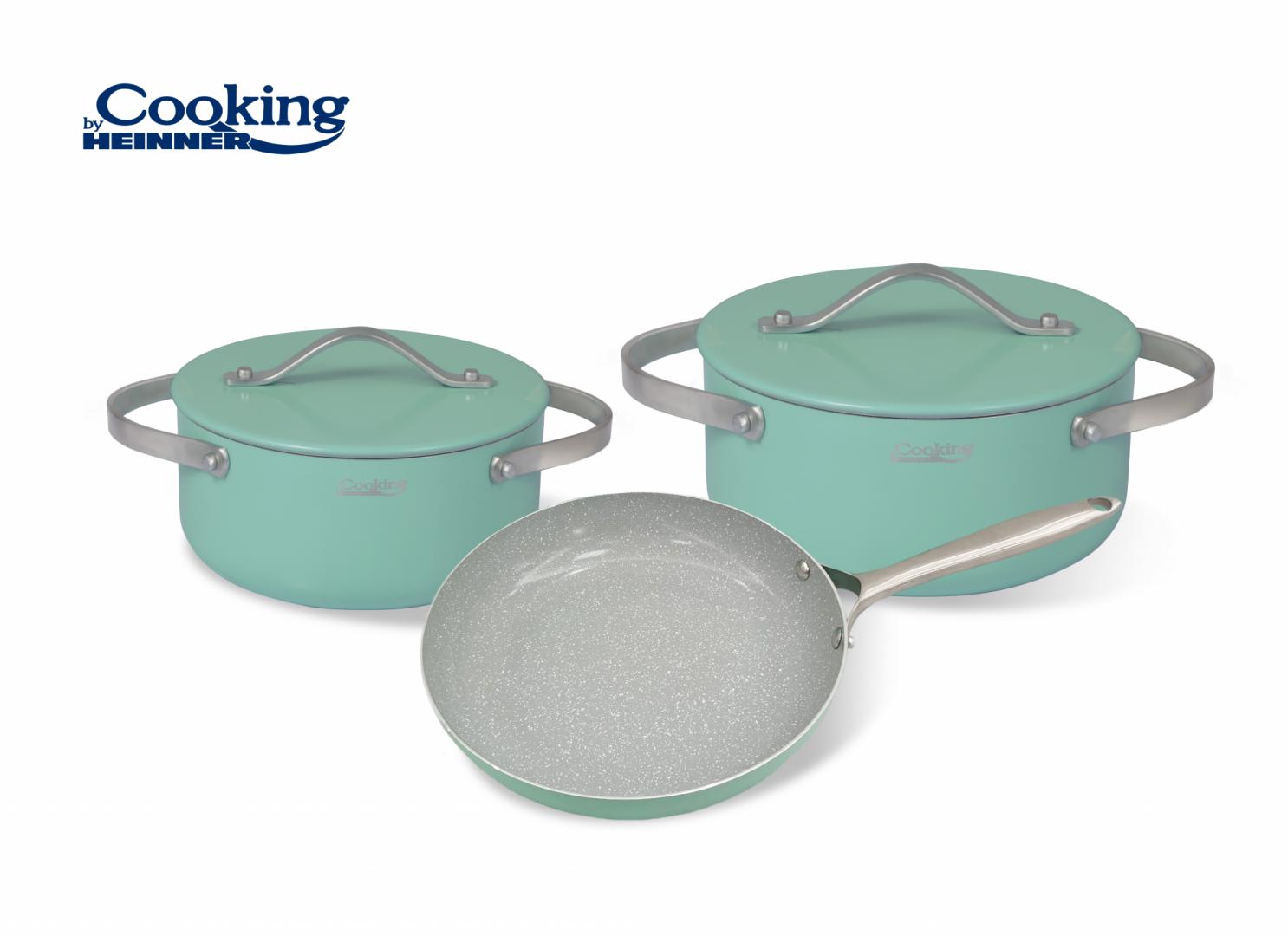 overlay_90f038d668a65c3848465dfbc72471e0 SET GATIT 5 PIESE ALUMINIU PRESAT, CRETA, COOKING BY HEINNER - imagine 1