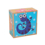 PUZZLE DIN LEMN CU ANIMALE, 4 PIESE - imagine 4
