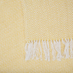 CUVERTURA PLED 160X200 CM ZIG YELLOW - imagine 3