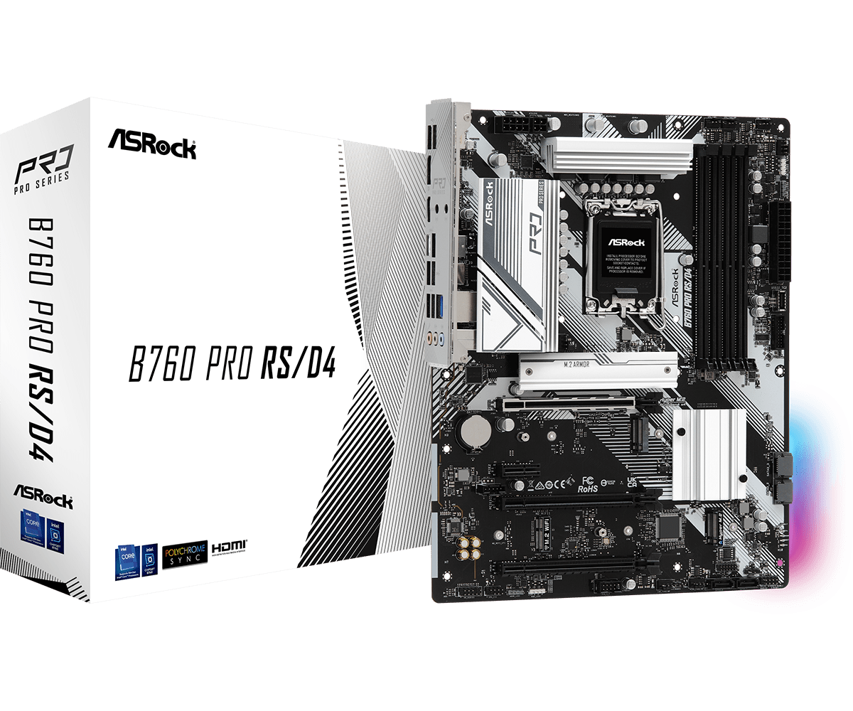 overlay_9768c42956993184db08fce9cf39d0ba Placa de baza Asrock B760 Pro RS LGA1700, 4x DDR4 - imagine 1