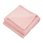PATURA FLANNEL 200X220 CM ROZ - imagine 3