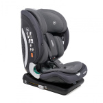 Scaun auto I-size U-Grow Goldfix Plus, isofix, 76-150 cm (9-36 kg), boxa bluetooth, gri - imagine 3