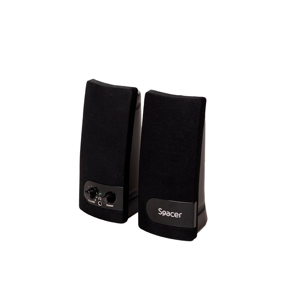 overlay_99433ba09d3096799a4c9655e103f494 BOXE SPACER 2.0 SPB-216 6W (2 x 3W), control volum, mufa casti, USB power, negru - imagine 1