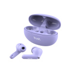Casti Trust Yavi earbuds BT, frecventa raspuns 20 Hz - 20.000 Hz, mov - imagine 3