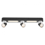 Spot LED triplu ajustabil Ledvance DECOR NEPTUNE, 26W, 2450 lm, lumina calda (3000K), IP20, 708mm, Negru, clasa energetica F - imagine 2