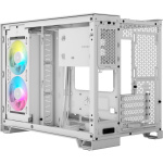 Carcasa CORSAIR iCUE LINK 2500X Micro ATX Dual Chamber ALB - imagine 8