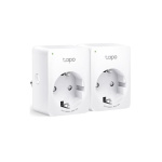 TP-Link MINI SMART WI-FI SOCKET TAPO P110(2-PACK), Protocol: IEEE 802.11b/g/n, Bluetooth 4.2 (doar pentru onboarding), 2.4 GHz, Cerințe de sistem: Android 4.4 sau o versiune mai recentă, iOS 9.0 sau o versiune mai recentă, Cerinte de alimentare: AC 220-240 V~50/60 Hz 10 A.