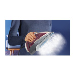 Fier de calcat Tefal Ultragliss Plus FV6840E0, 2800W, jet de abur 260 g/min, abur variabil 0-50 g/min, colector anticalcar, oprire automata, gri/visiniu - imagine 3