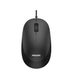 Mouse Philips SPK7207BL, USB 2.0, optic, 1000 DPI, 1.5m, negru