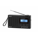 Radio cu ceas Akai APR-600 cu baterii 3x AAA, bluetooth 5.0, 0.8W, negru - imagine 5