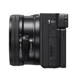 Kit SONY Alpha A6400 Mirrorless 24.2MP, ISO 32000 (Extins: 102400), 1/4000s, 4K @30fps, SD/SDHC/SDXC, Rafala 11cps, WiFi/Bluetooth/NFC, Senzor APS-C, Montura Sony E, Obiectiv 16-50mm, F3.5-5.6 - imagine 6