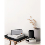 Boxa activa Akai Retro, bluetooth, putere totala 10 W, frecventa 15Hz~ 15Kh , acumulator 2000 mAh, autonomie 10 Ore, IPX4 rezistent la apa, reflector mare din ABS cu bas la 360 de grade în toate direcțiile, gri - imagine 4