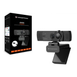 Conceptronic AMDIS07B 4K Ultra HD Autofocus Webcam with Dual Microphone, 103 x 55 x 44 mm