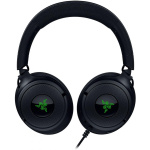 Casti gaming Razer Kraken V4 X, frecventa raspuns 20 Hz – 28 kHz, impendanta 32 Ω, driver customized Dynamic  40 mm Drivers, sensibilitate 96 dBSPL/mW at 1 kHz by HATS, frecventa microfon 100 Hz – 10 kHz, sensibilitate microfon -42 ± 3 dBV/Pa, 1 kHz, iluminare Razer Chroma™ RGB, 7.1 Surround Sound - imagine 4