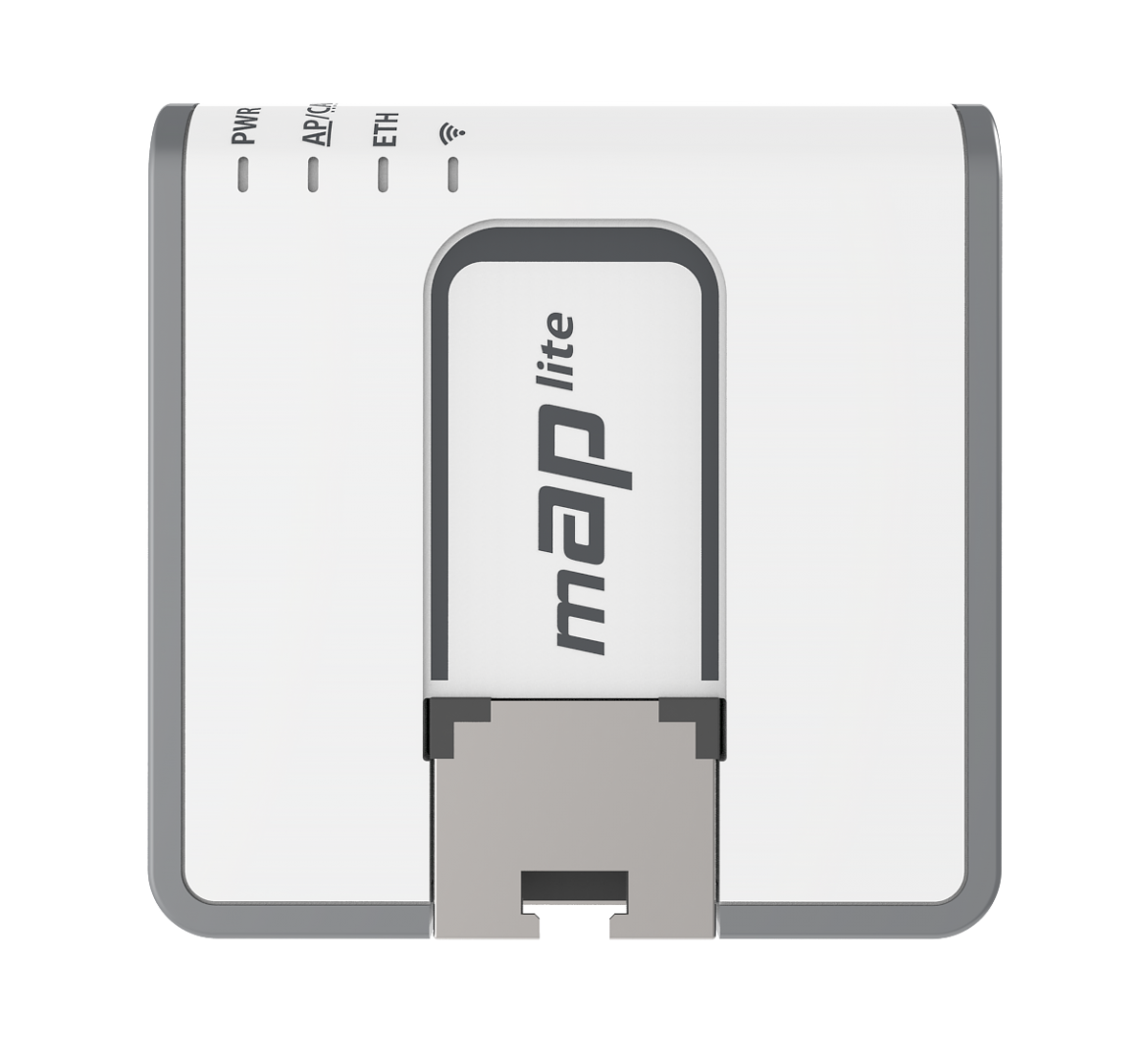 overlay_a2c8b48b45a5cef9ac2b7926f0092b90 MIKROTIK MAP LITE ACCESS POINT RBMAPL-2N, CPU: QCA9533 650 MHz, dimesniuni: 48x49x11mm, RouterOS, RAM: 64MB, 16MB Flash, Wi-Fi 4, Single Band 2.4Ghz- 300 Mbit/s, Interfata: 1 x 10/100Mbps RJ45, POE psiv in 802.3af/at, IP20, - imagine 1