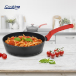 TIGAIE ALUMINIU FORJAT + CAPAC 24X6.5 CM, REDMOON, COOKING BY HEINNER - imagine 4