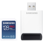 Card de Memorie Samsung PRO PLUS 128GB CL10 CARD READER + USB - imagine 2