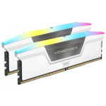 Memorie RAM Corsair Vengeance RGB White 32GB DDR5 5600MHz CL40 Kit of 2 - imagine 2